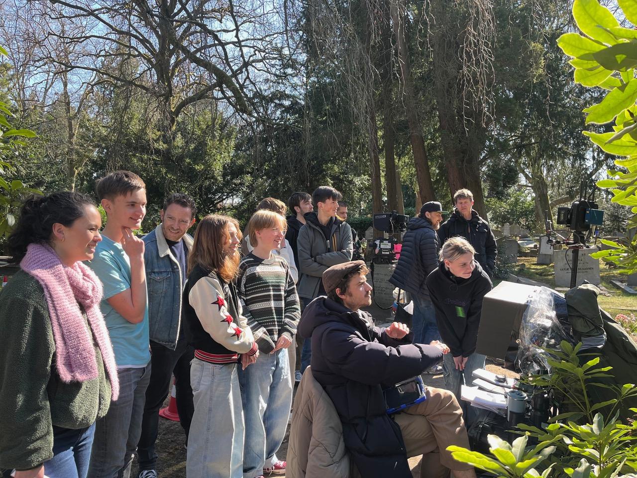 Bezoek filmset